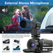 Video Camera Camcorder 2.7K 36MP Digital Camera Recorder 16X Digital Zoom 