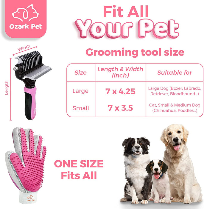 Dog & Cat Brush-Deshedding Brush