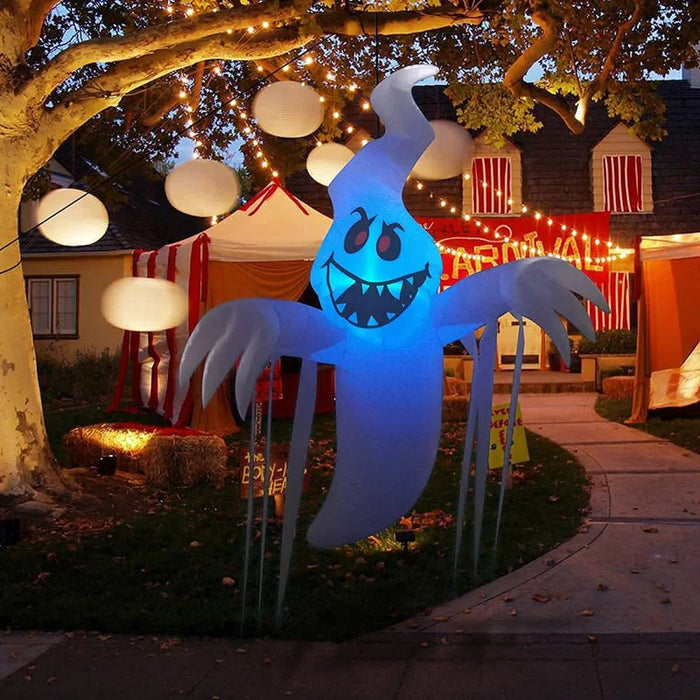 Halloween Inflatable 5 FT Scary Hanging Ghost 